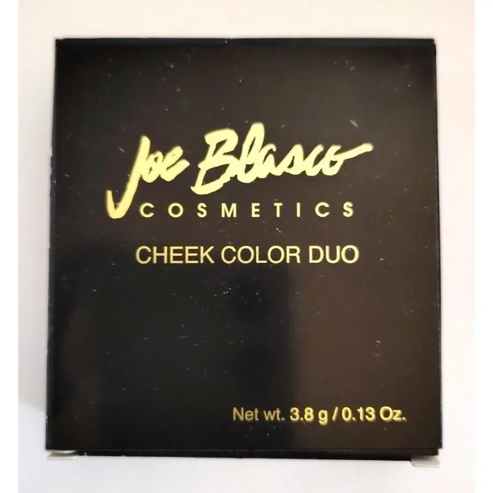 Joe Blasco Cheek Color Duo Blush Magenta Fling & Haughty Bronze New in Box